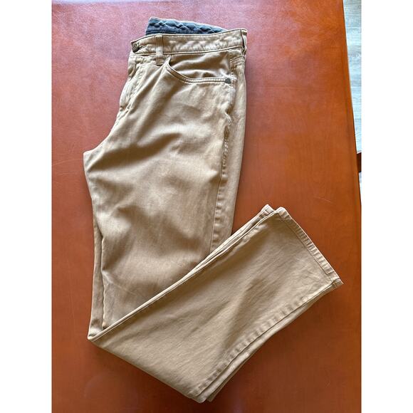 Johnson & Murphy Pima Cotton Khaki Chino Pants 32X32 - Picture 7 of 8